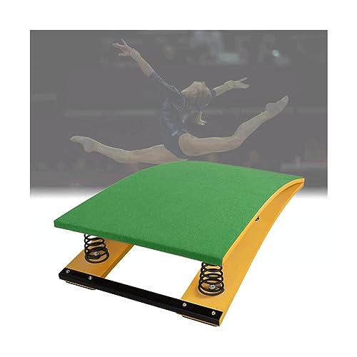 Portable Curved Gymnastic Springboard,Kids Strong Bearing Capacity For Home Playing Room Athletics Training Groun Gymnastics Vault-image