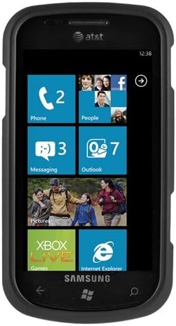Seidio CSR2SSFCU-BK SURFACE Case for Samsung Focus - 1 Pack - Retail Packaging - Black