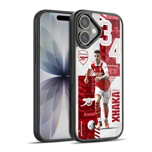 Coque iPhone 17 Arsenal coque gel renforcée antichoc protection militaire Granit Xhaka 2022/23