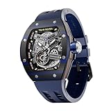 Personnalisation simple en une touche : la technologie brevetée One-Touch Quick Release de Tsar Bomba facilite la personnalisation de l'apparence de votre montre. En 30 secondes, vous pouvez changer les sangles, les lunettes et les couronnes et avoir un tout nouveau look. Les sangles et les lunettes luxueuses en caoutchouc fluoré sont disponibles en plusieurs couleurs, offrant confort et résistance à l'oxydation.