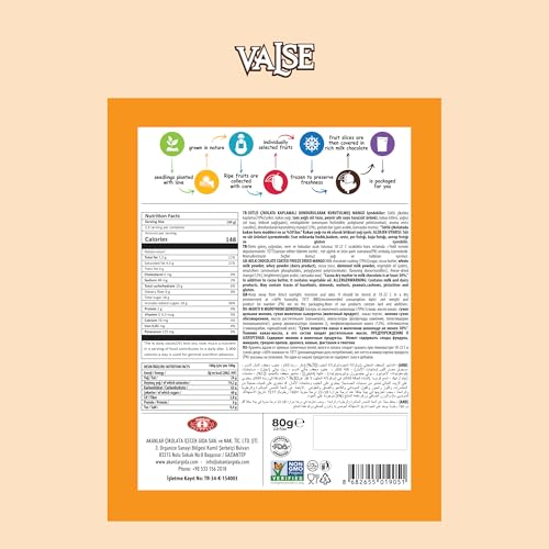 Chocolate Covered Mango, Milk Chocolate Covered Freeze Mango, 2.8 oz Chocolat...