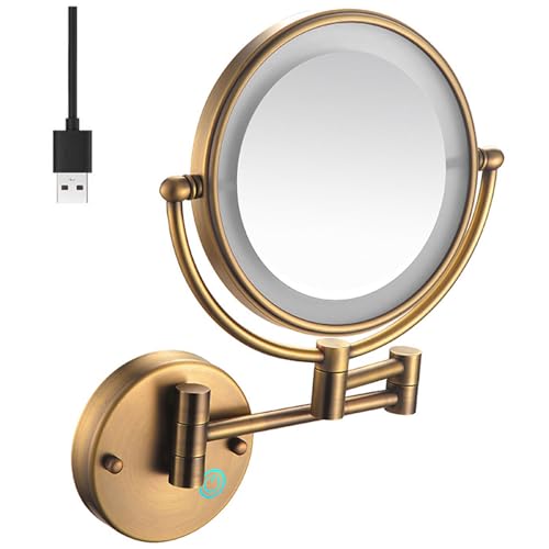 Miroir de vanité rechargeable USB pour une routine beauté parfaite