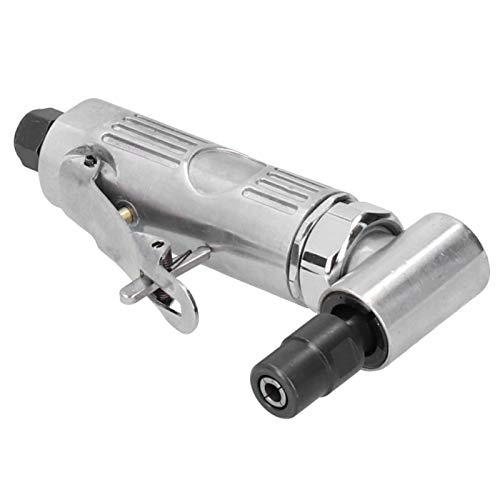 Walfront Portable Air Die Angle Grinder 90 Degree Elbow Grinding Engraving Polishing Machine Pneumatic Tool 1/4 Air Inlet 16000Rpm, Sanding Tools #TOP6
