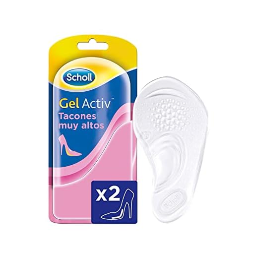 Scholl Plantillas, óptimas para zapatos de tacón alto con tecnología Gel Activ, discreción y comodidad, 2 plantillas
