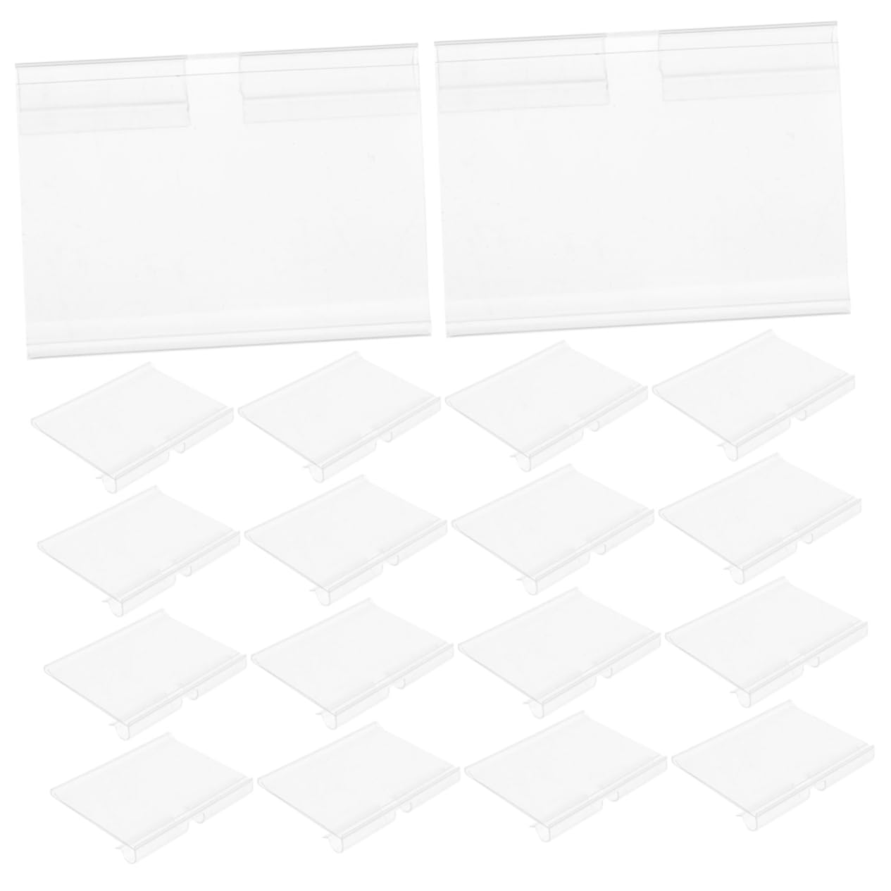 ULTECHNOVO Lot de 2 Porte-étiquettes Pratiques Présentoirs pour Marque-places de Mariage 100 Pièces