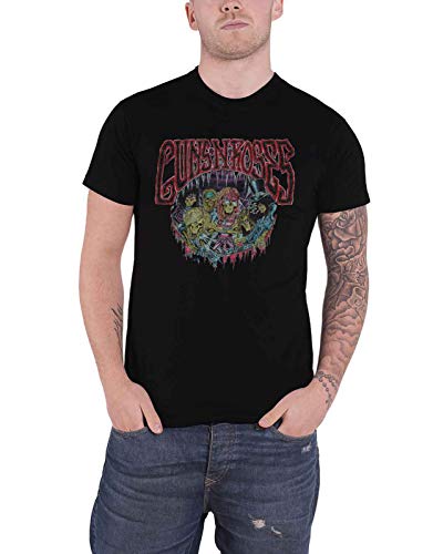 Guns N' Roses T Shirt Use You Illusion Tour USA Band Logo Officiel Homme Noir Size L