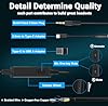 One Ear Gaming Headset with Mic (3.5mm) - Lightweight Single Ear Headset for PS5, PS4, Xbox, Switch, PC, Mac, iPad, Tablet - Includes USB-C & USB-A Adapters for Gaming, Remote Work & Business Calls #4