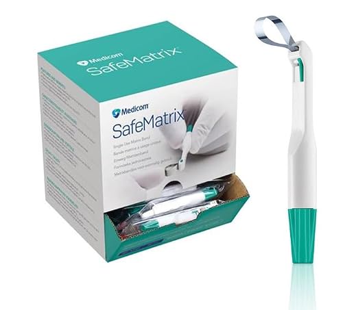 American Goods Dental Matrix Band - Narrow Green 4.5Mm 50/Pk. Adjustable Disposable Dental Pro Safe Matrix Bands #TOP11