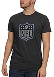 Farbe: Graphite New Era NFL Logo T Shirt Two Tone Pop Tee Heather Charcoal - 4XL