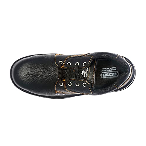 ACME Atom Black Leather Men's Safety Shoes , 40