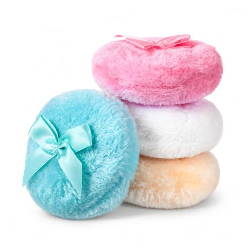 Image of MAYCREATE Large Fluffy Body Powder Puff Thickened Pads