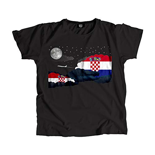 T-shirt Croatie Night Clouds vêtement respirant contre la chaleur