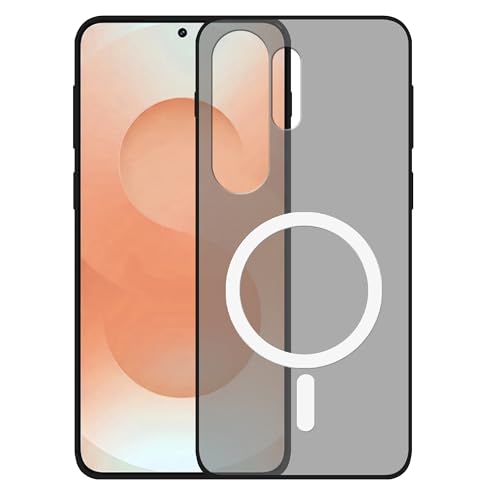 Image of amazon basics Luxury Paper Thin Case Cover for Samsung Galaxy S26 Ultra 5G | Matte Finish | Compatible with magsafe | (Black, Samsung Galaxy S26 Ultra 5G)