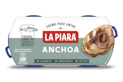 La Piara - Paté Anchoa Solo Natural, 154 g