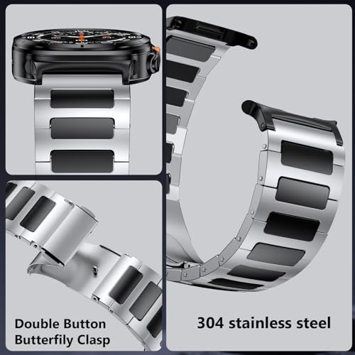 Band-for-Galaxy-Watch-Ultra-47mm2024No-Gap-Metal-Bands-Compatible-with-Samsung-Galaxy-Watch-7-Ultra-47mm-for-Men 41LZ69J 9dL