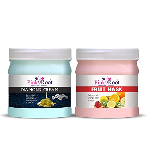 Image of Pink Root Diamond Cream 500gm with Fruit Mask 500gm