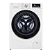 Waschmaschine%2CEntfernt günstig Kaufen-LG F4WV709P1E, Klasse A, Frontlader-Waschmaschine 9 kg, Wi-Fi, AI Direct Drive, Tiefenreinigung mit Dampf, TurboWash 360°, Große Kapazität, Außentür aus gehärtetem Glas, 60 x 62 x 85 cm ꟷ Weiß