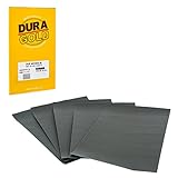 Dura-Gold Premium 1500 Grit Wet or Dry Sandpaper Sheets, 5-1/2' x 9', Box of 25 - Car Color Sanding, Detailing, Polishing Automotive, Woodworking Wood Furniture, Metal Finishing Hand Sand Block Sander