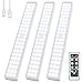 luce del governo LED Motion Sensor light, 3pcs 62 LED dimmerabili sotto l'armadio con telecomando, USB Wireless ricaricabile, per scale, guardaroba, cucina