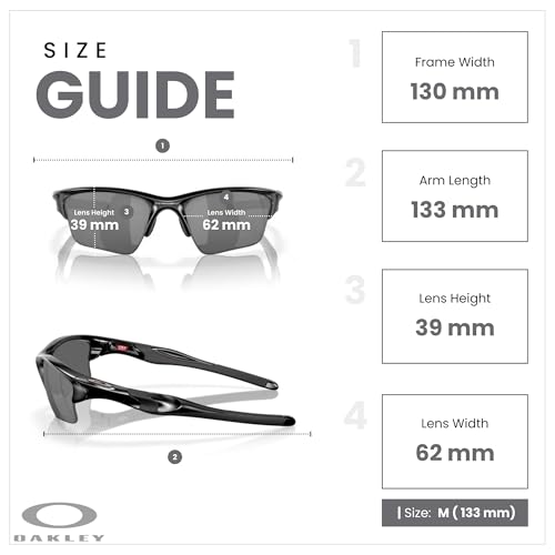 OAKLEY Half Jacket 2.0 XL OO9154 Rectangular Sunglasses For Men+ Bundle Accessory Leash Kit, Microfiber Pouch4