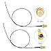 2 x 2,4 GHz 6dBi antena omnidireccional de interior 802.11n / b...