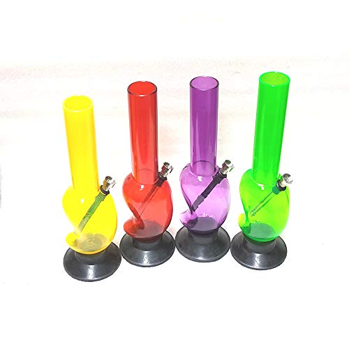METIER® bongsmoke 12 Inch Acrylic bongsmoke Rolling Pipe Hookah Bong (Bong for bongsmoke/Acrylic Bong/Bong/Best Bong) (30cm