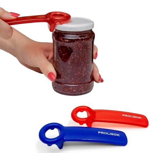 PROLISOK 2-Pack Jar Opener for Weak Hands & Arthritis