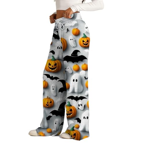 Pantalones casuales para mujer con cordón ajustable que evitan la presión en la cintura otoñal