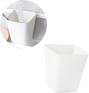 KICHOUSE Mini Storage Case Portable Storage Case Mini Small Hanging Bucket White re-usable Mini Hanging Basket