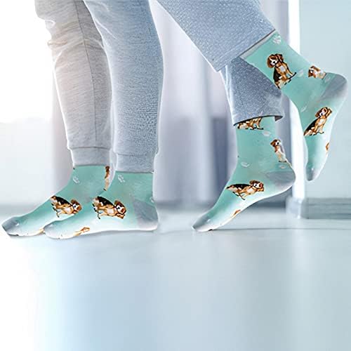 Miniatura 4 de Calcetines con estampado de perro para hombres y mujeres calcetines novedosos para la cara de perro regalo para los amantes de los perros