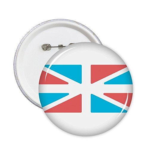 Badge drapeau Royaume-Uni XXL au design aquarelle rétro et finitions nettes