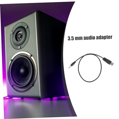 Adaptador de audio OSALADI con conector Din a jack 3.5mm miniatura 3