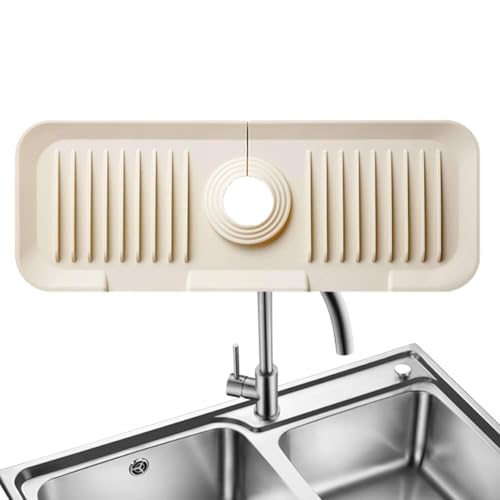 Protector de salpicaduras para grifo de 5.5x15": bandeja escurridora antimoho para fregaderos 2