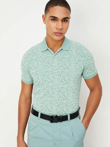 Image of Max Men's Printed Regular Fit T-Shirt