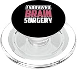 Ich Habe Eine Gehirnoperation Überlebt Gehirn Op Hirnop PopSockets PopGrip für MagSafe