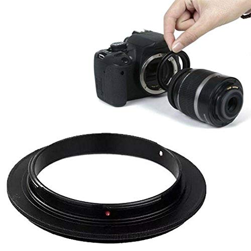 Anel Inversor Lente Macrofotografia Cameras Canon Eos 58mm