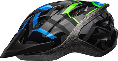Bell Axle Youth Bike Helmet, Black/Force/Krypto Shifter #TOP5