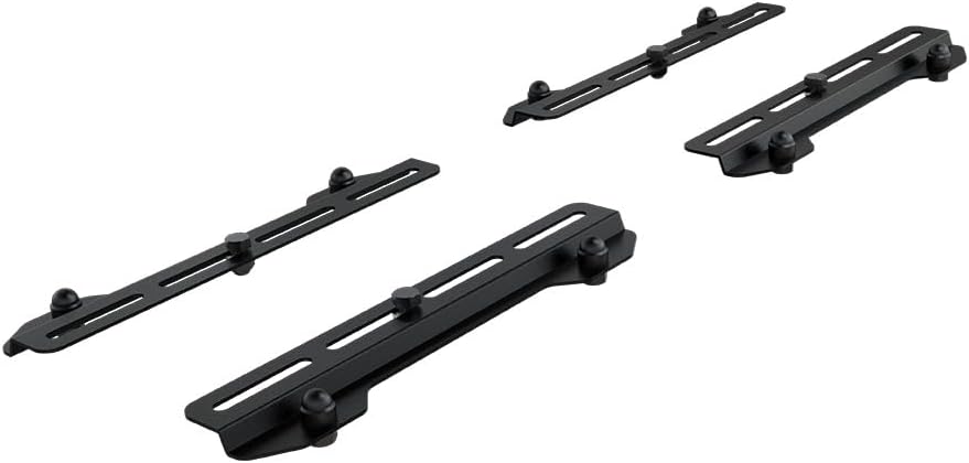 Four Front Runner Universal Solar Panel Mounting Brackets with included mounting hardware