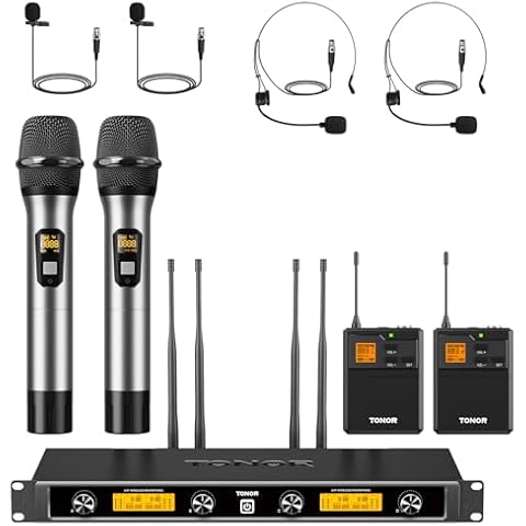 TONOR UHF Wireless Microphones System Cover