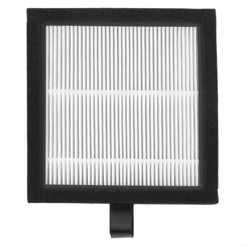 Filtro de aire HEPA para conductos de ventilación de PVC y PE, red de filtro compuesto de carbón activo, reutilizable, para sistemas de calefacción y aire acondicionado (para 110 mm)