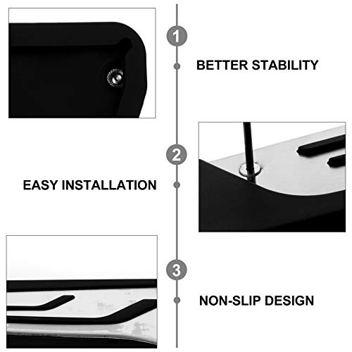 CLISPEED 2Pcs Pedais de Carro Cobrem Pedais de Transmissão Pastilhas de Freio Kit de Pastilhas de Pe