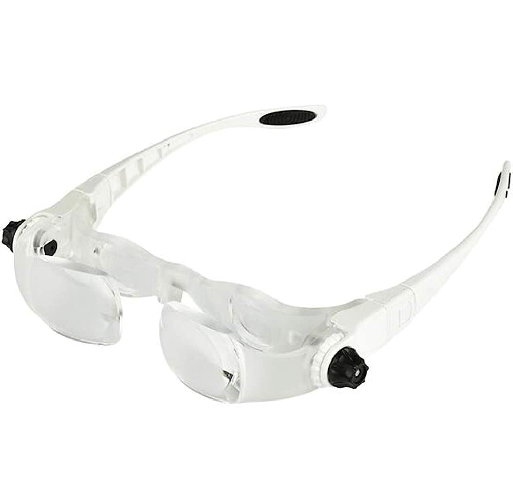 Loupe 2X 5X avec lumière LED CRODY contre la fatigue oculaire pour artisanat