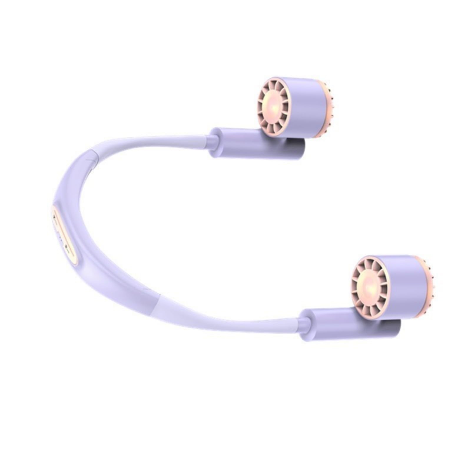 carotoe Fan Hanging Fan 2400mAh Small Wearable ABS Texture Travel Cooling for Everyday Cooling Needs