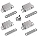 WOOCH Magnetic Door Catch - 20lb High Magnetic Stainless Steel Heavy Duty Catch for Kitchen Bathroom Cupboard Wardrobe Closet Closures Cabinet Door Drawer Latch (2.1 in Silver, 4-Pack)
