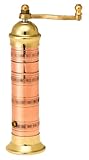 Pepper Mill Imports Atlas Pepper Mill, Copper/Brass 7.5