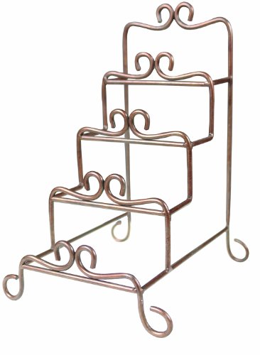 Manual Metal Tiered Plate Racks, Mini, Set of 2