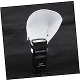 Holibanna Camera Diffuser Camera Flash Diffuser Macro Diffuser Reflector Macro Photography Flash Diffuser Bounce Diffuser On Flash Diffuser Camera Bounce Reflector Diffuser Flash Reflector - Image 2