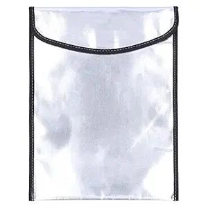 A K Homes -Fireproof Document Bag, Proper Size Fireproof Pouch Safe Aluminum Foil Fiberglass Cloth for Office for Household