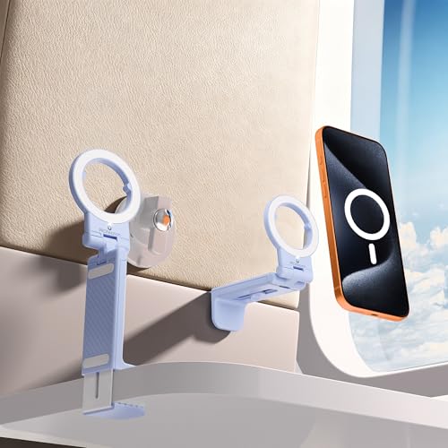 Support téléphone avion magnétique pour éviter les douleurs de cou et bloquer votre smartphone