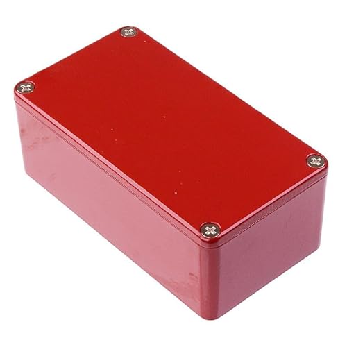 Hammond Red Die Cast Stomp Box Enclosure 112 x 60.5 x 42 1590BSRD